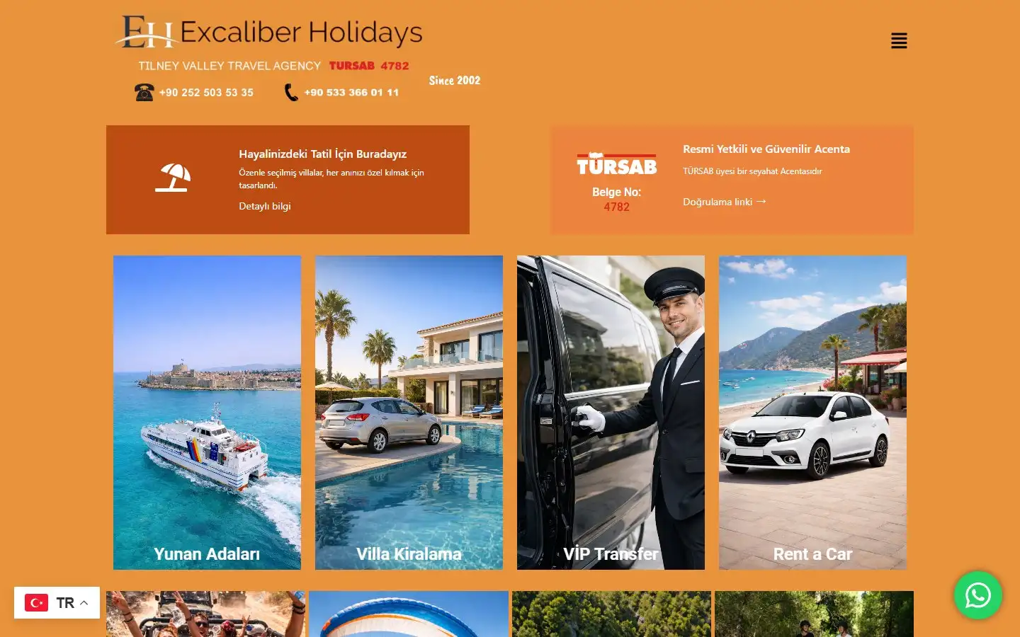 Excaliber Holiday ekran görüntüsü 1