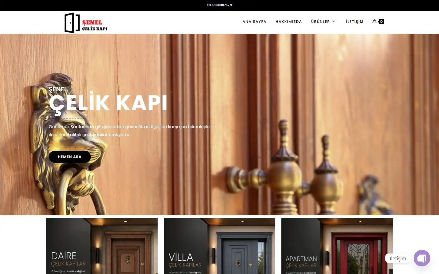Şenel Çelik Kapı screenshot 1