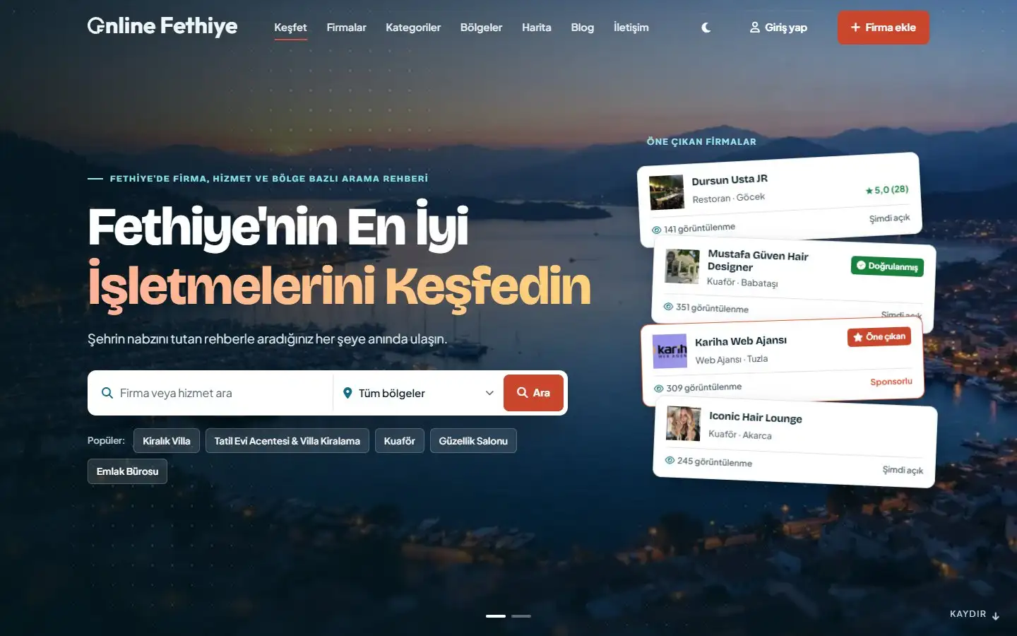 Online Fethiye ekran görüntüsü 1