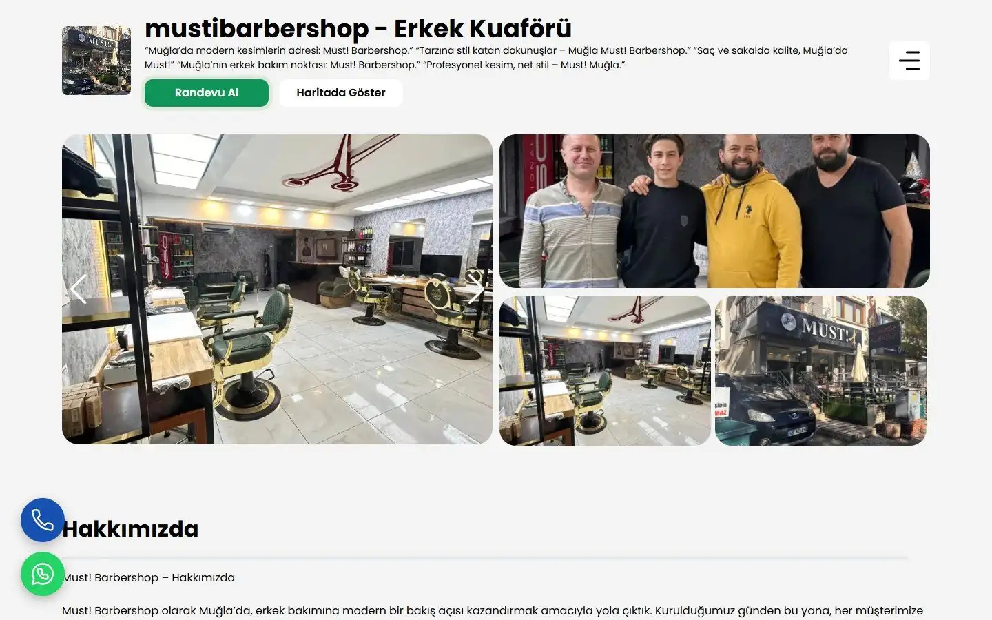 Must! Barbershop screenshot 1