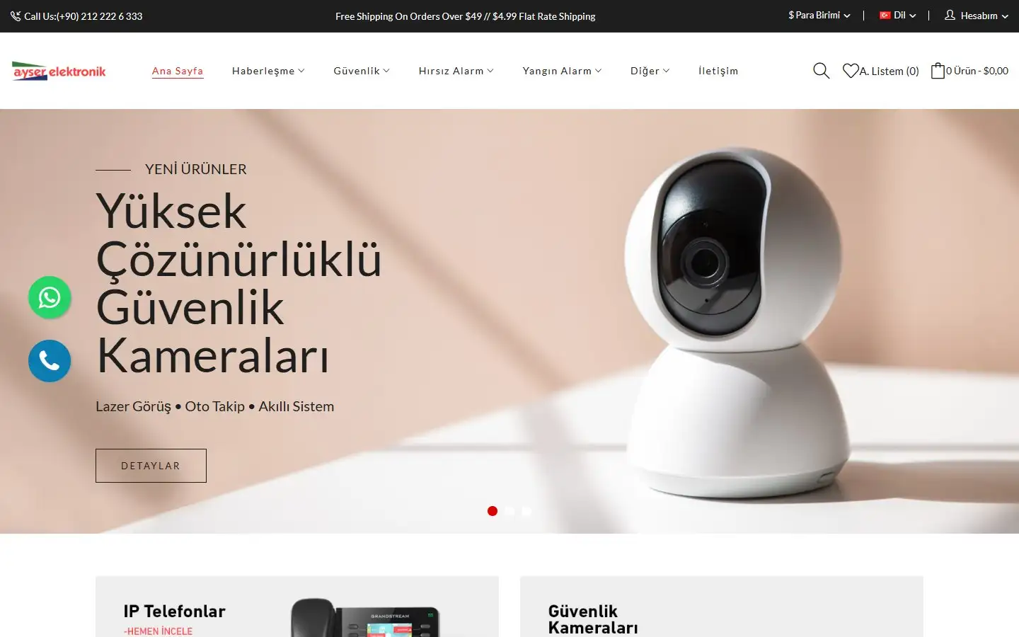 Ayser Elektronik ekran görüntüsü 1