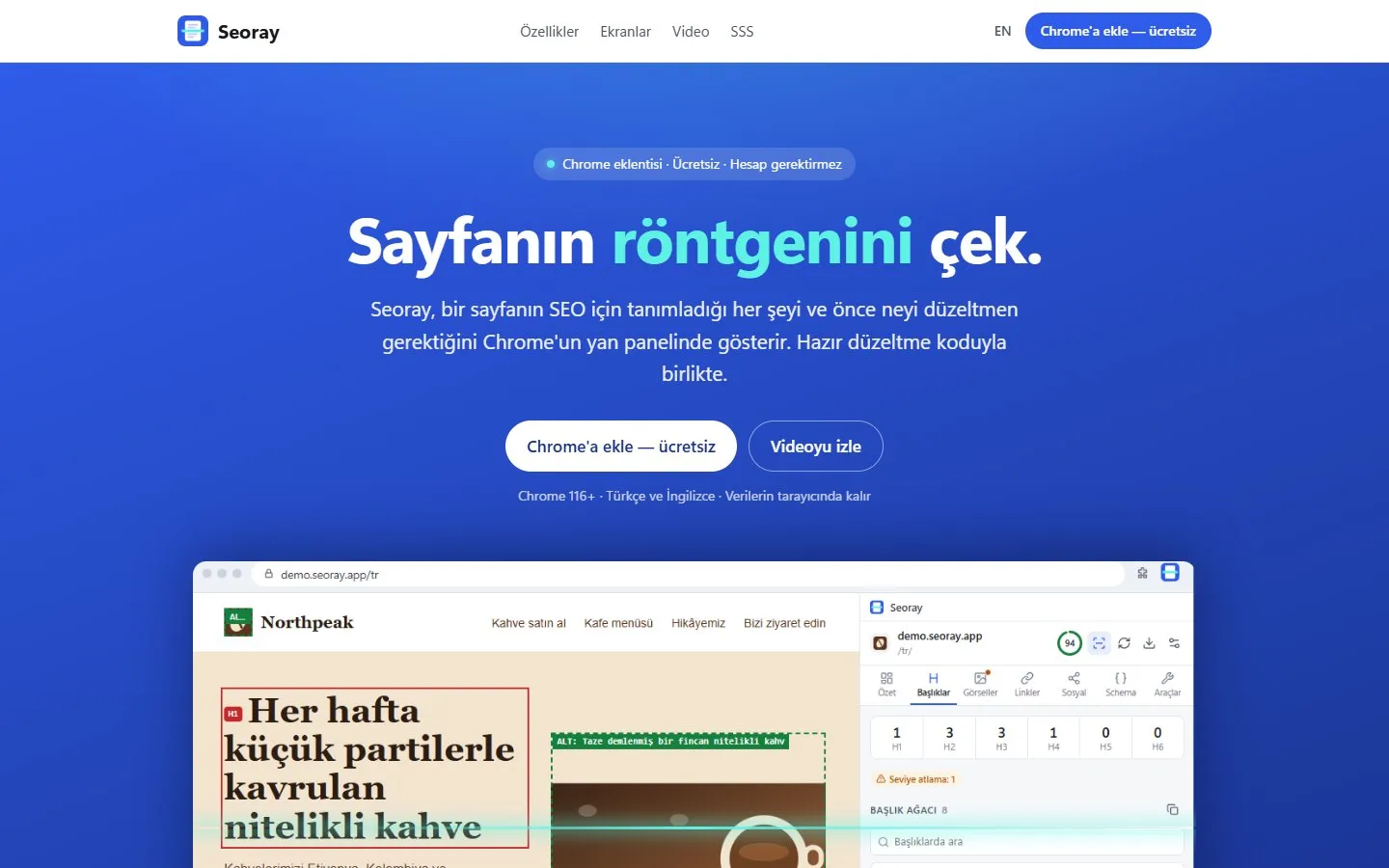 Seoray ekran görüntüsü