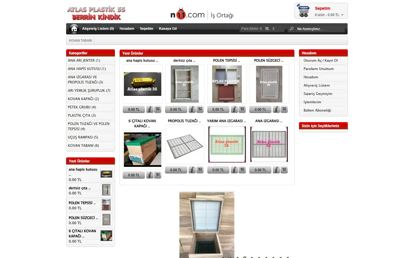 Atlas Plastik website