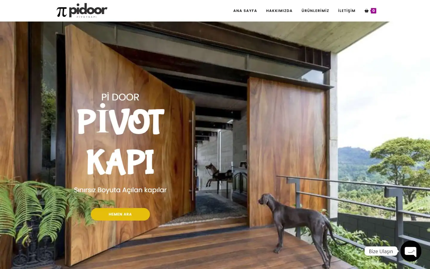 Pi Door Pivot Kapı Sistemleri ekran görüntüsü 1