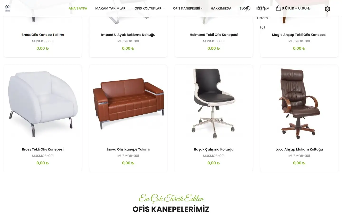 Musmob Ofis Mobilyaları ekran görüntüsü 4