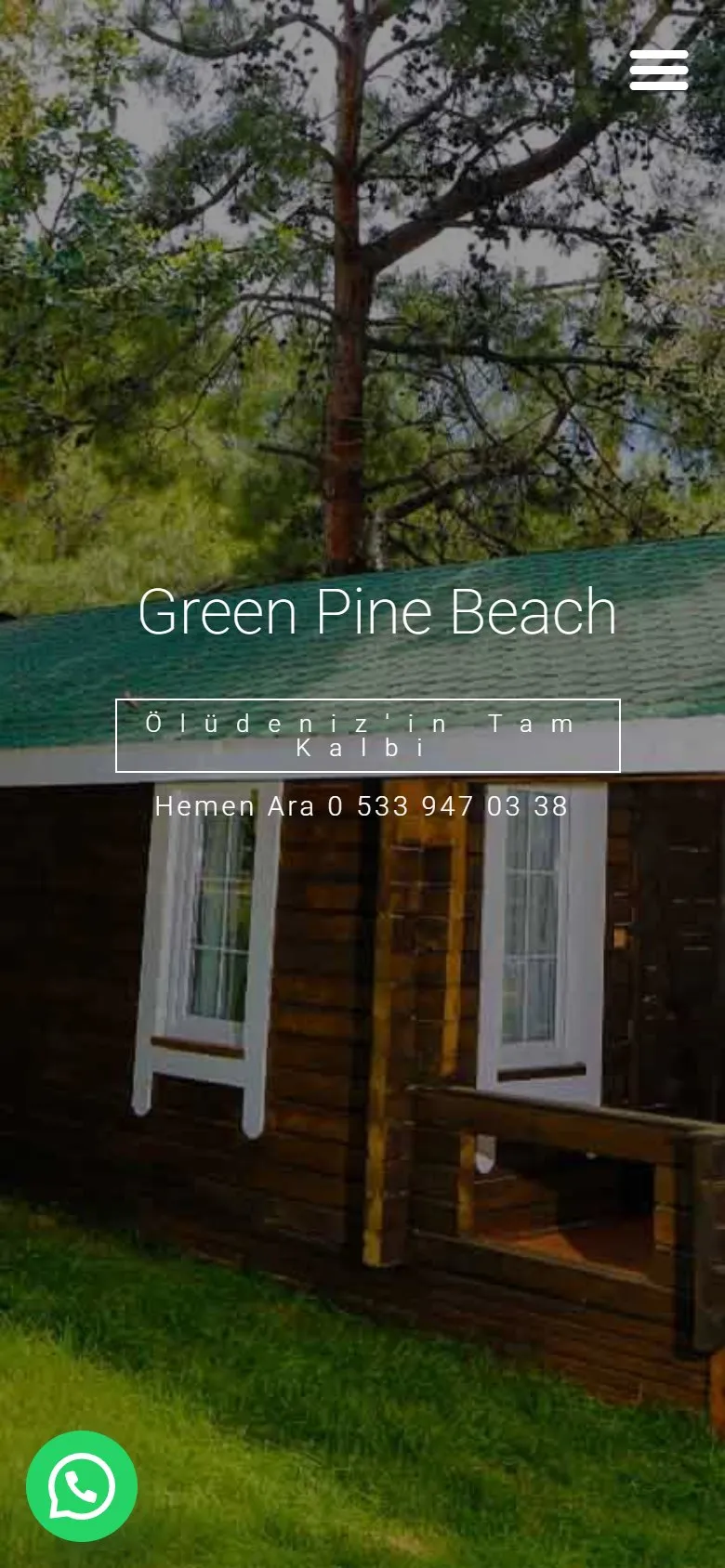 Green Pine Beach mobile view