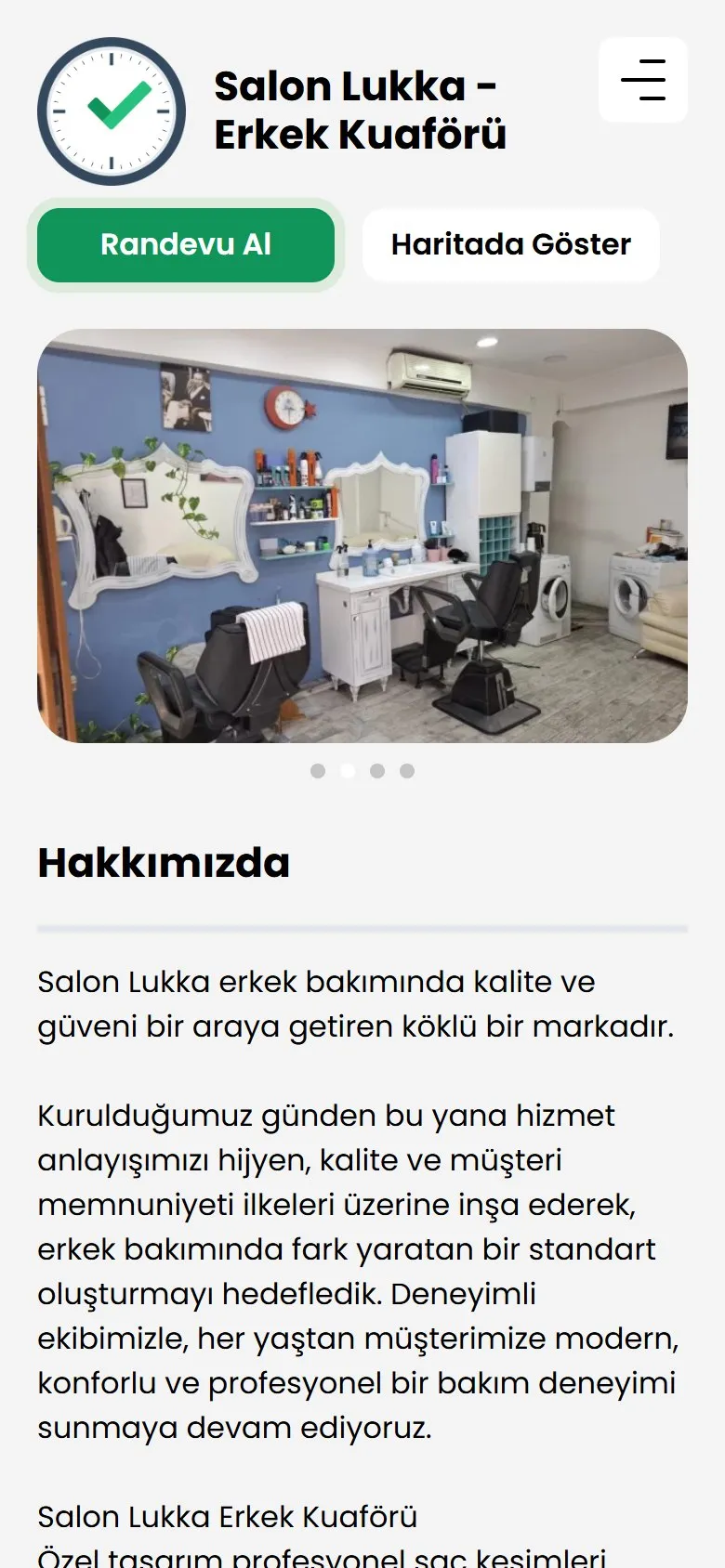 Salon Lukka mobil görünüm