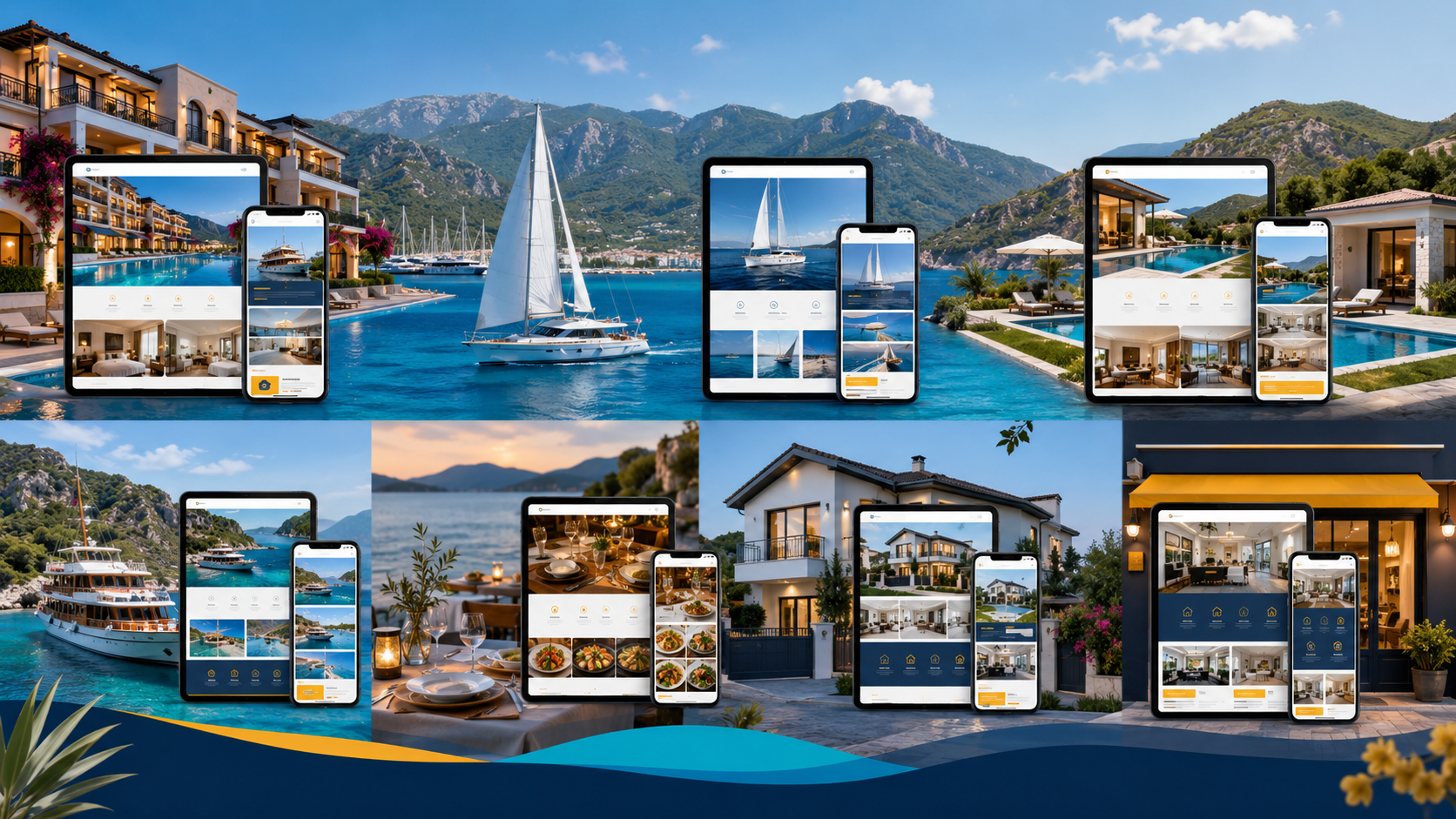 Web Solutions for Industries in Fethiye Websites for tourism property yachting and local businesses in Fethiye