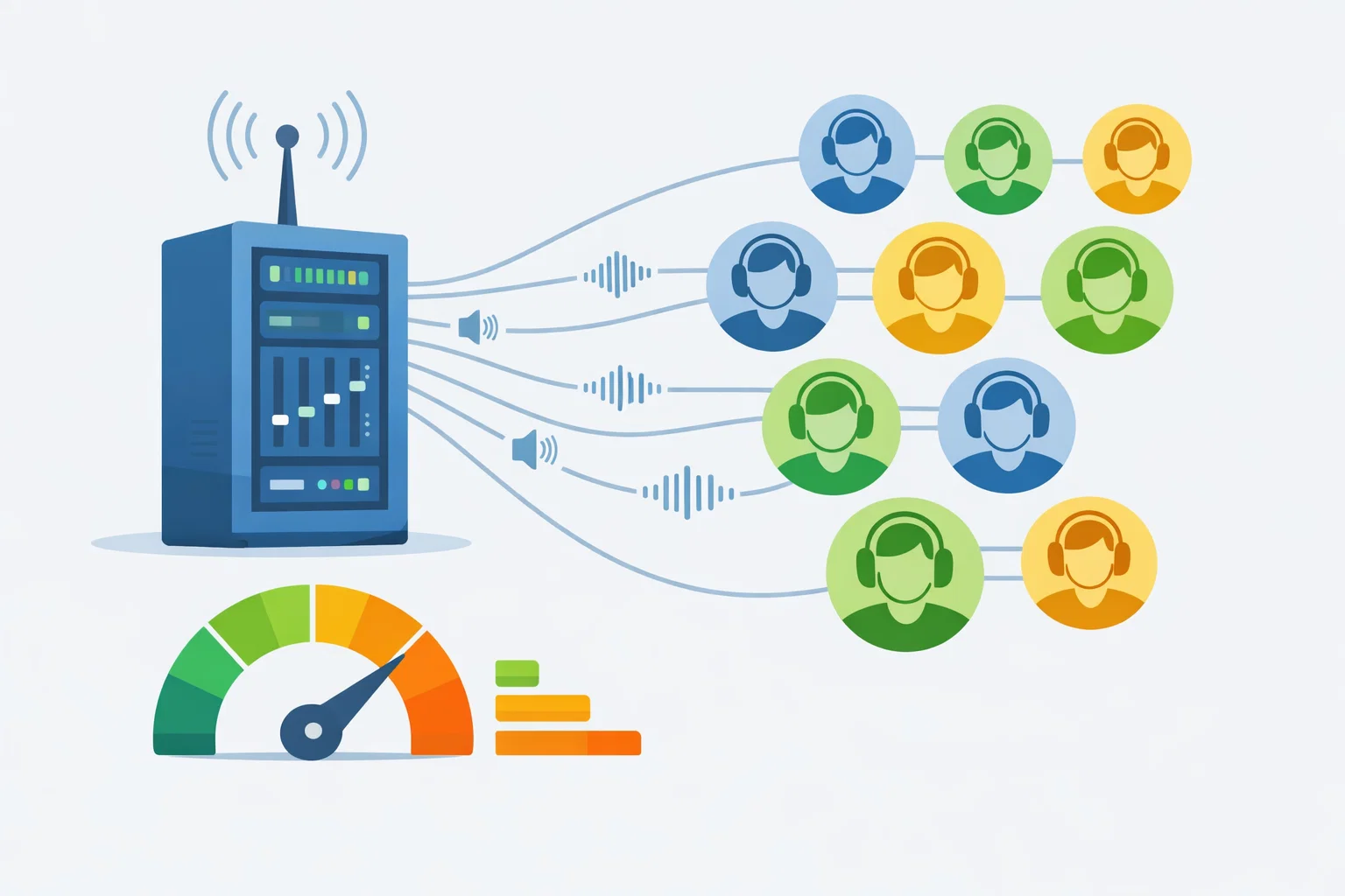 Eş Zamanlı Dinleyici (Listener Limit) Nedir? Radyo Hosting’de Kapasite Nasıl Hesaplanır?