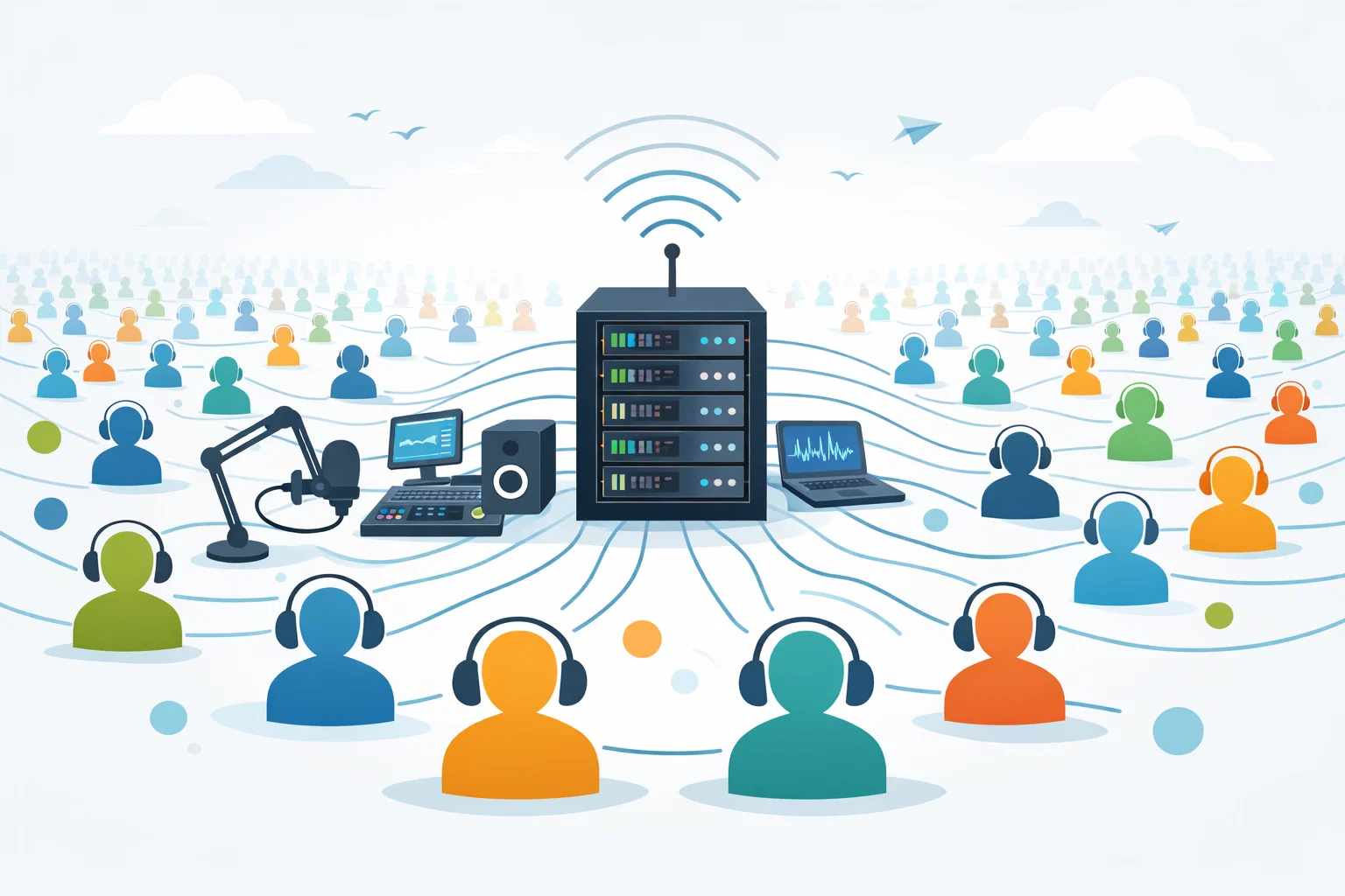 Dinleyici Sınırı Nedir? Sınırsız Dinleyicili Radyo Hosting’in Avantajları