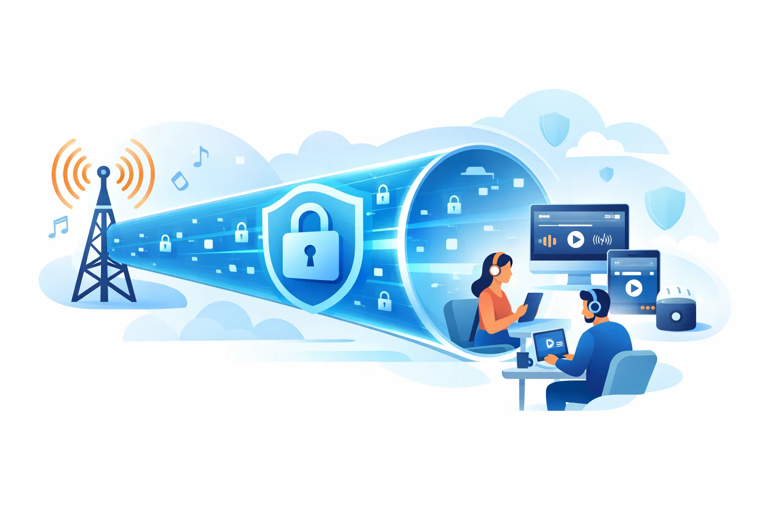 SSL Yayını Nedir? HTTPS ve Güvenli Radyo Dinleme Neden Önemlidir?