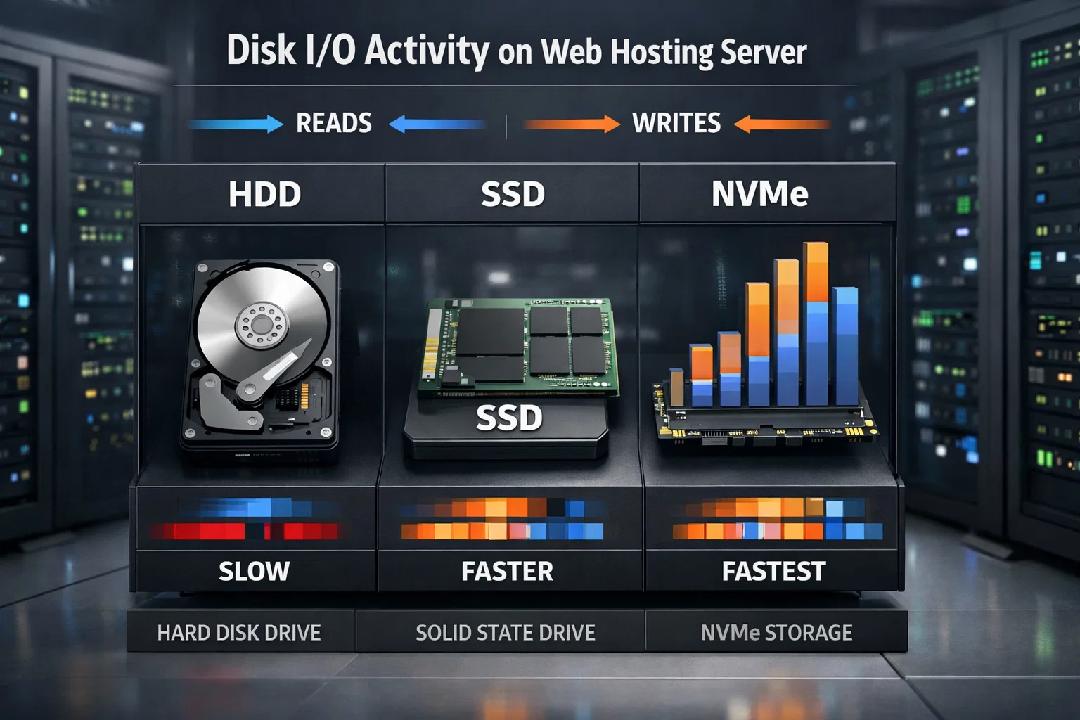 What Is Disk I/O and How Does It Affect Web Hosting Performance?
