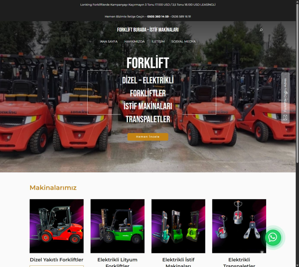 Forklift Burada