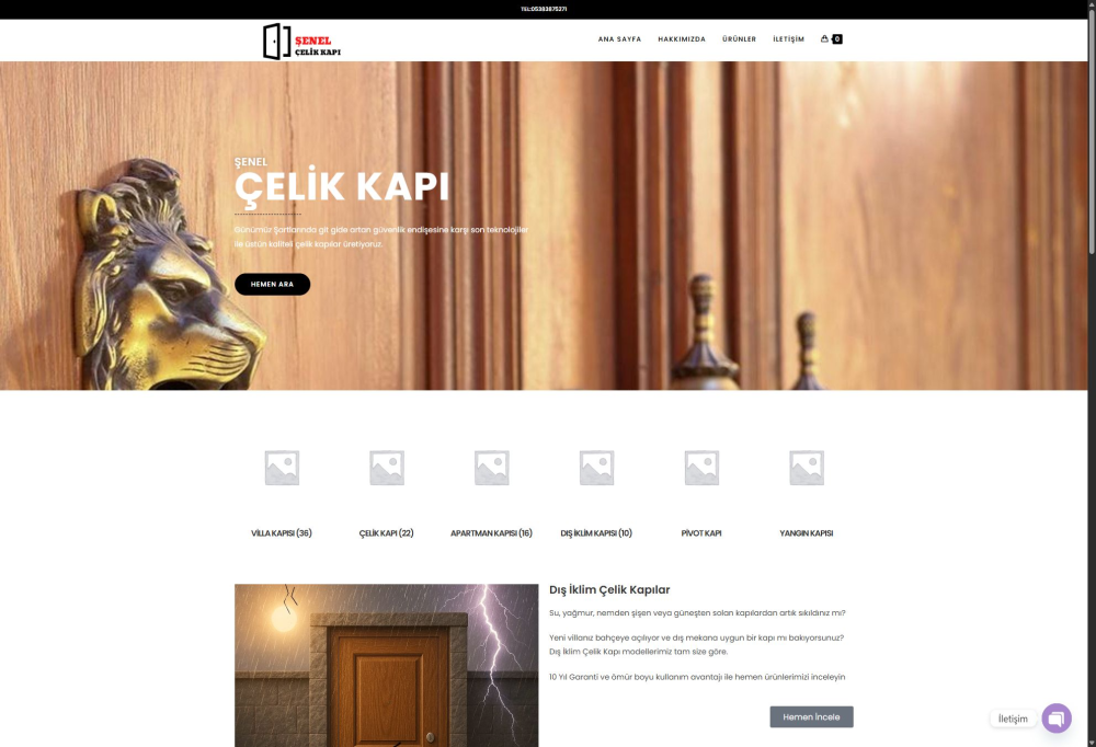 Şenel Çelik Kapı