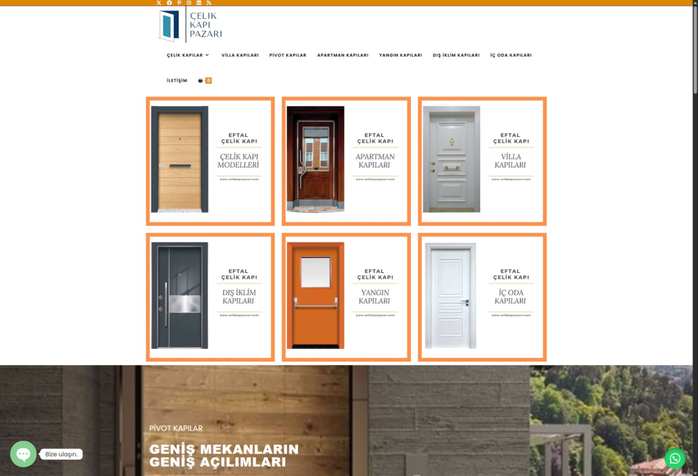 Çelik Kapı Pazarı