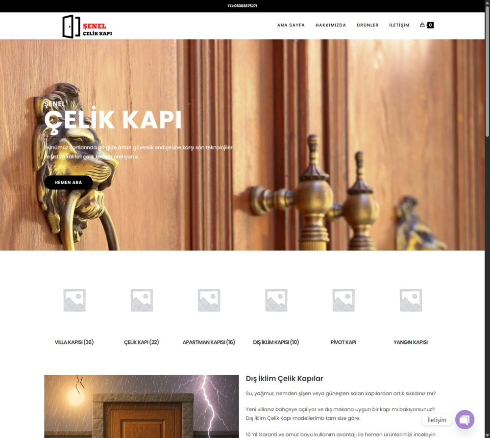 Şenel Çelik Kapı
