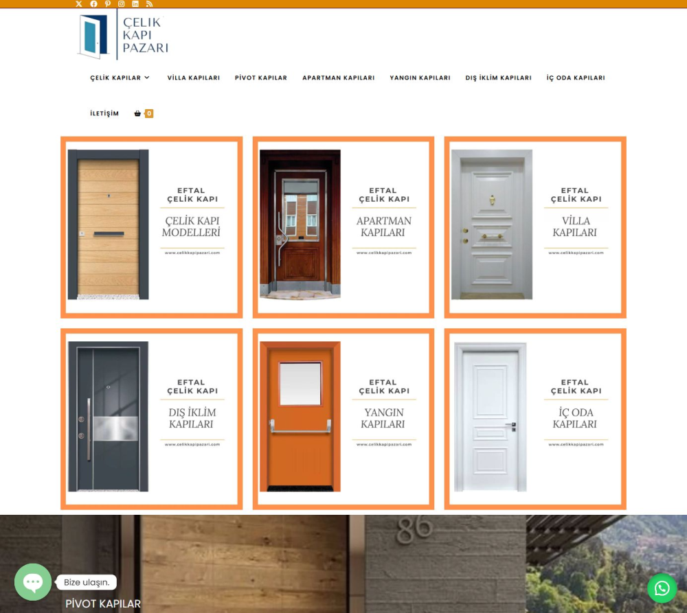 Çelik Kapı Pazarı